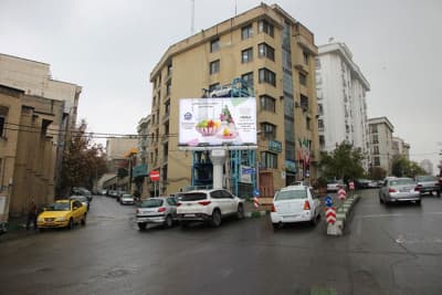 بیلبوردهای شهری اکران شده شرکت محترم صنعت سازان (لیمون)