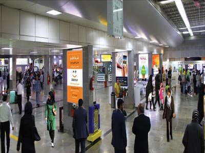 بیلبورد ورودی سالن عمومی فرودگاه کیش - کد C21