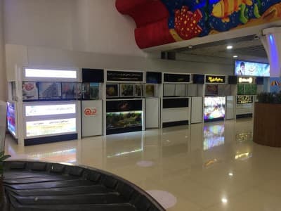 بیلبورد کانتر سمپلینگ، فرودگاه کیش ،جنب تسمه نقاله 1