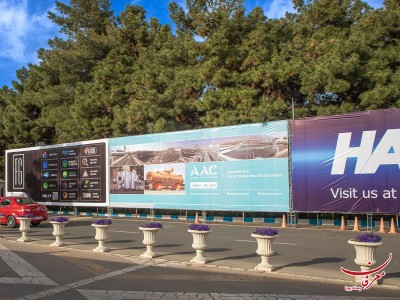 اسپیس بنر ۴۰ متری - افقی