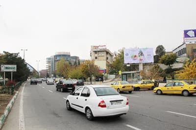 بیلبوردهای شهری اکران شده شرکت محترم صنعت سازان (لیمون)